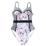CUPSHE Floral Printing One-piece Swimsuit