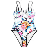 CUPSHE Floral Printing One-piece Swimsuit