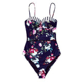 CUPSHE Floral Printing One-piece Swimsuit
